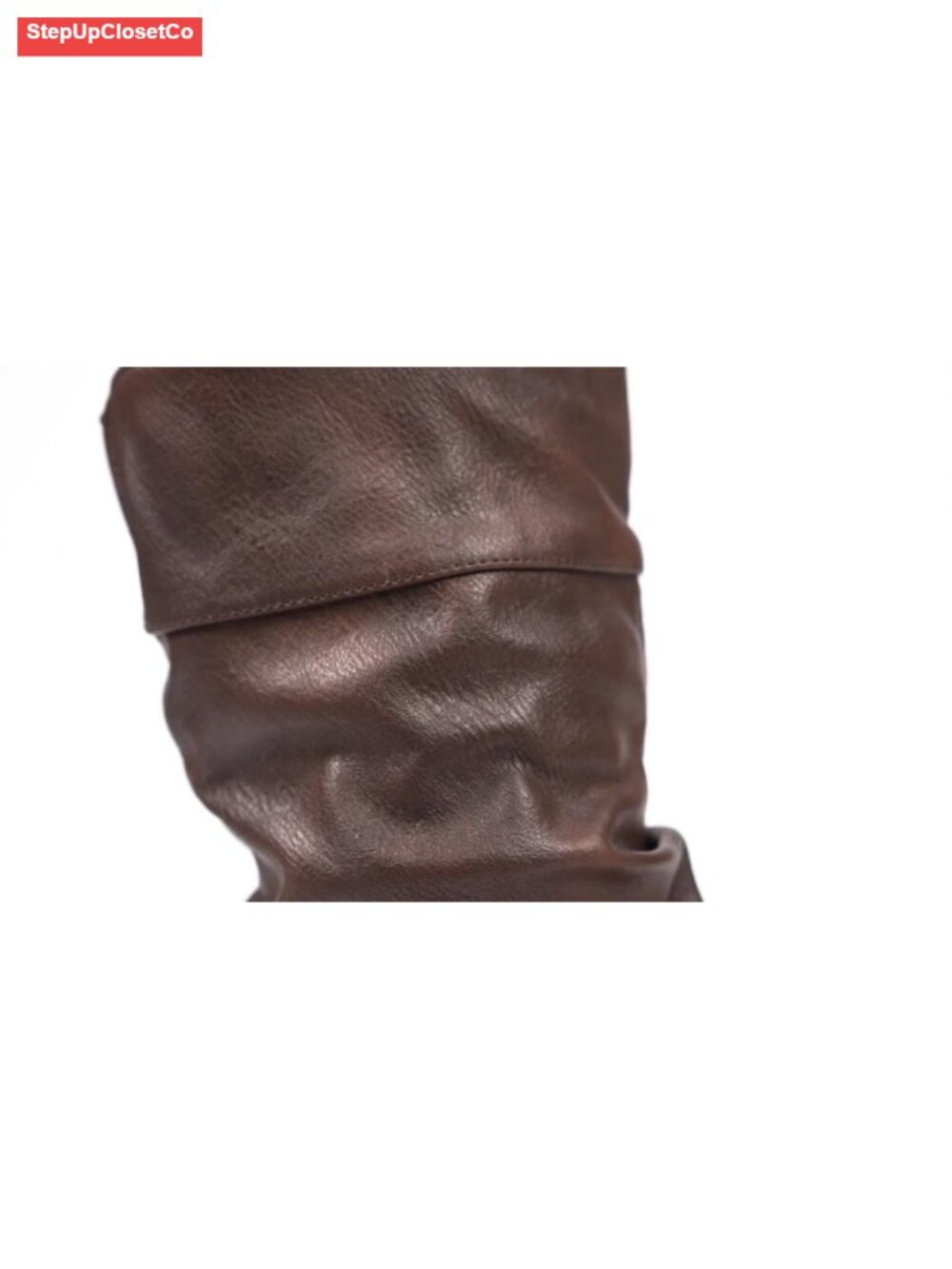 Girls Knee High Riding Boots Faux Fur Lined Side Zip - Picture 6 of 6